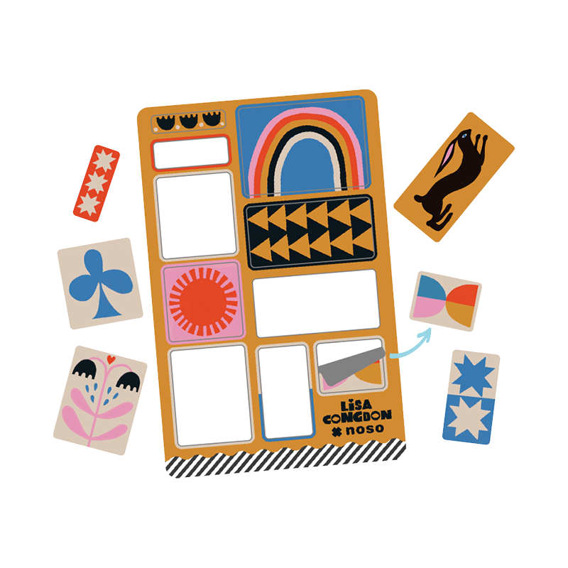 RABBIT QUILT DAZZITS™ by Lisa Congdon