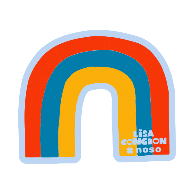 RAINBOW by Lisa Congdon