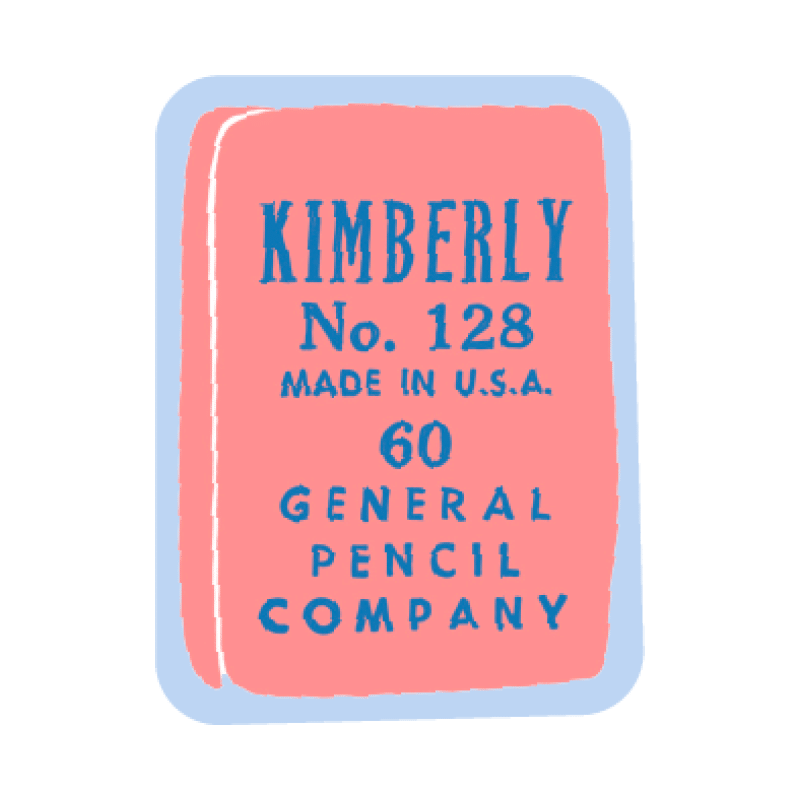 THREE ERASERS by Lisa Congdon