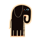 WEEPING ELEPHANT by Lisa Congdon