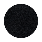 BLACK POLY FLEECE CIRCLE