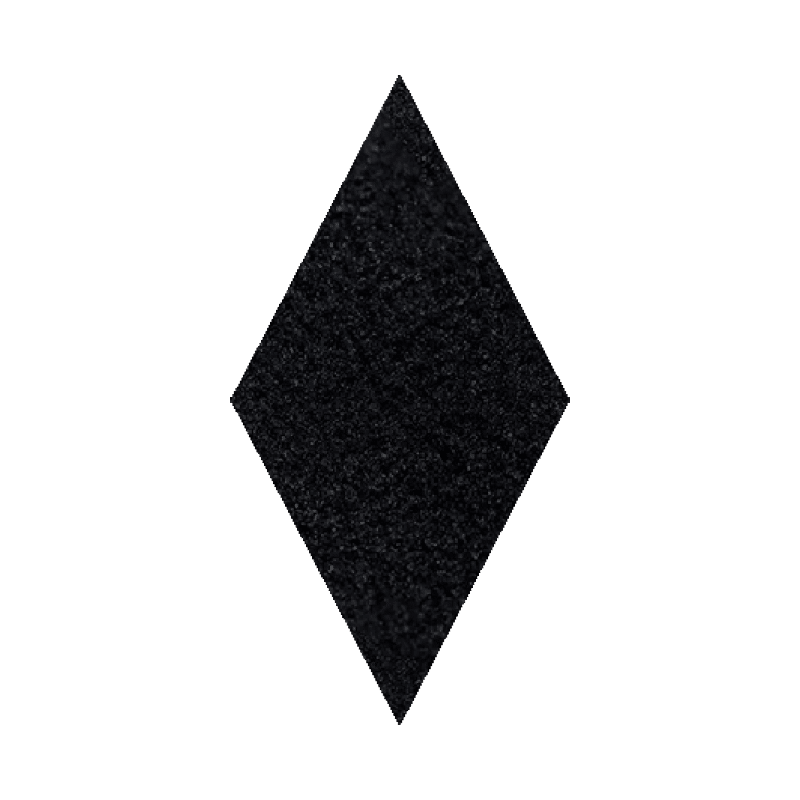 BLACK POLY FLEECE DIAMOND