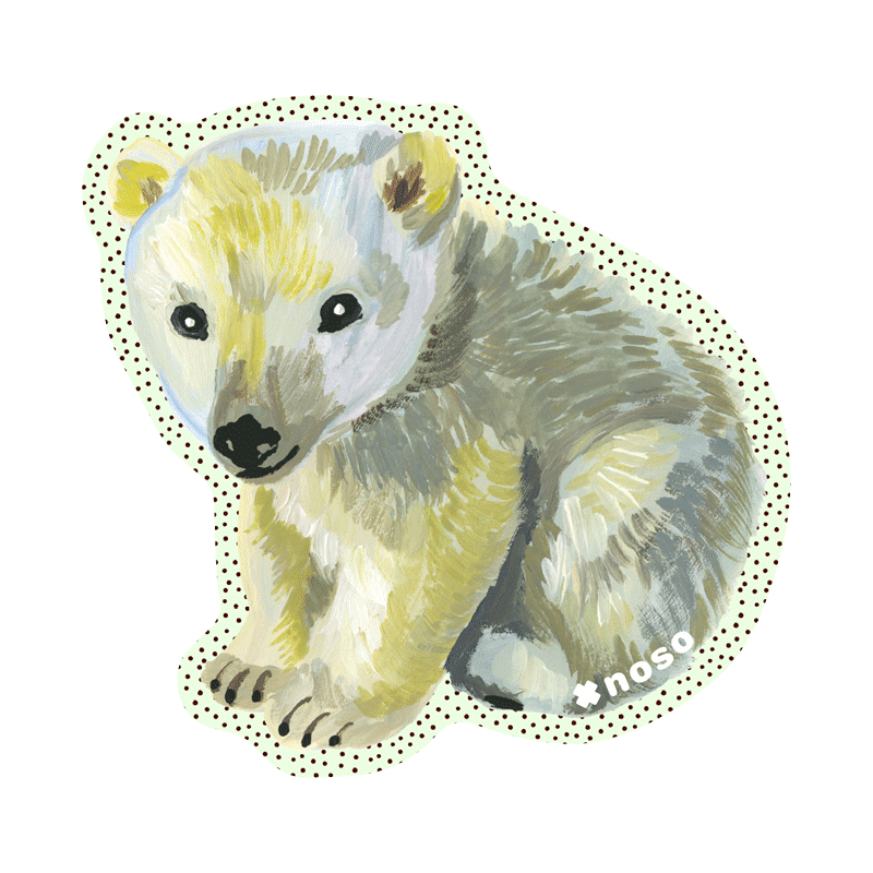 GRAY BEAR by Nathalie Leté