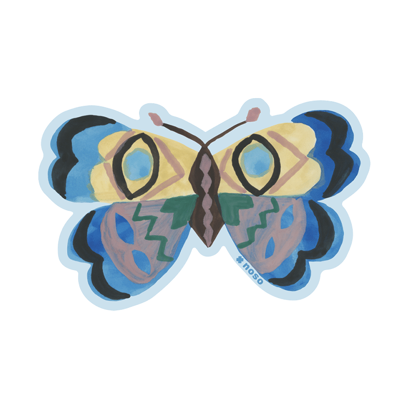 BLUE BUTTERFLY by Nathalie Leté