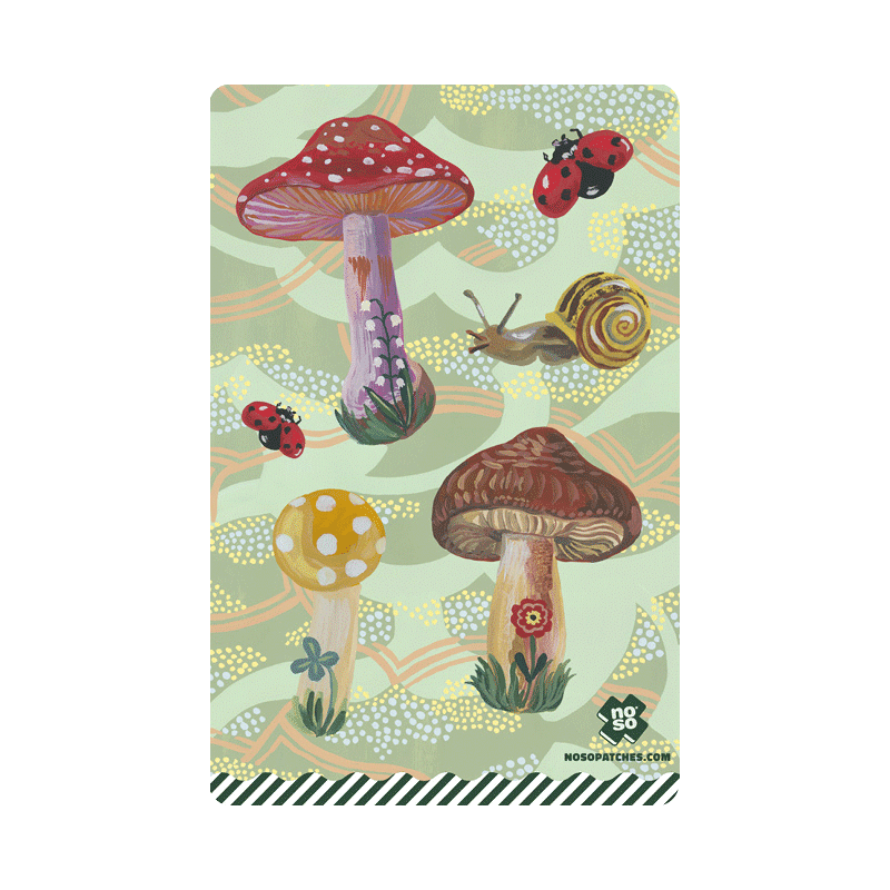 MUSHROOMS DAZZITS™ by NATHALIE LETÉ