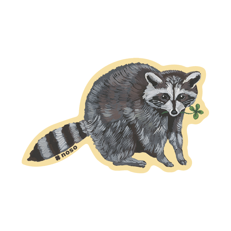 LUCKY TRASH PANDA by NATHALIE LETÉ