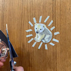 GRAY BEAR by Nathalie Leté