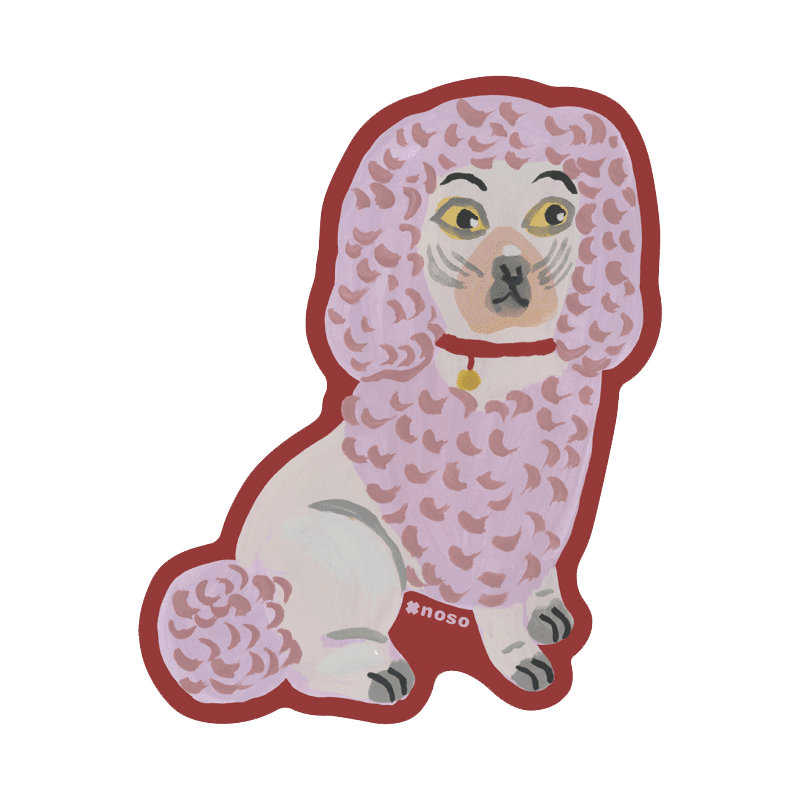 PRETTY POODLE by NATHALIE LETÉ