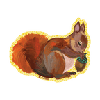BROWN SQUIRREL by Nathalie Leté