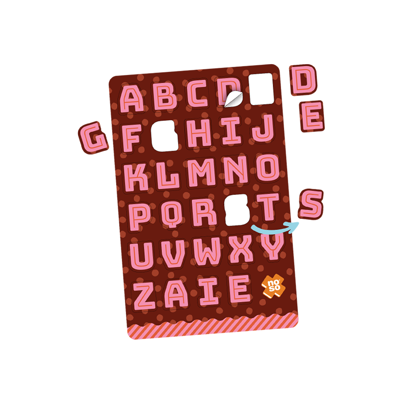 POLKA DOTS ALPHABET DAZZITS™
