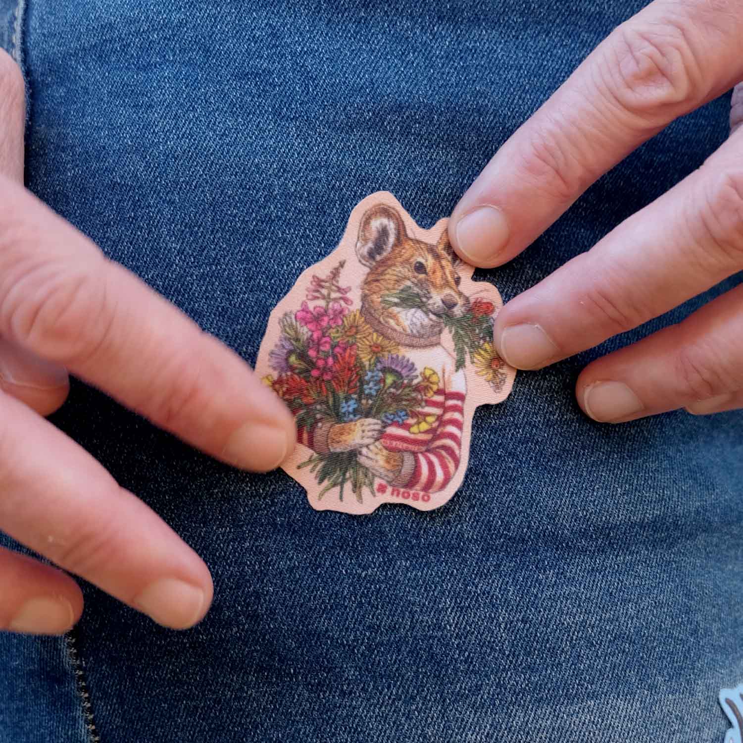 PIKA & WILDFLOWERS by Rachel Kozlowski