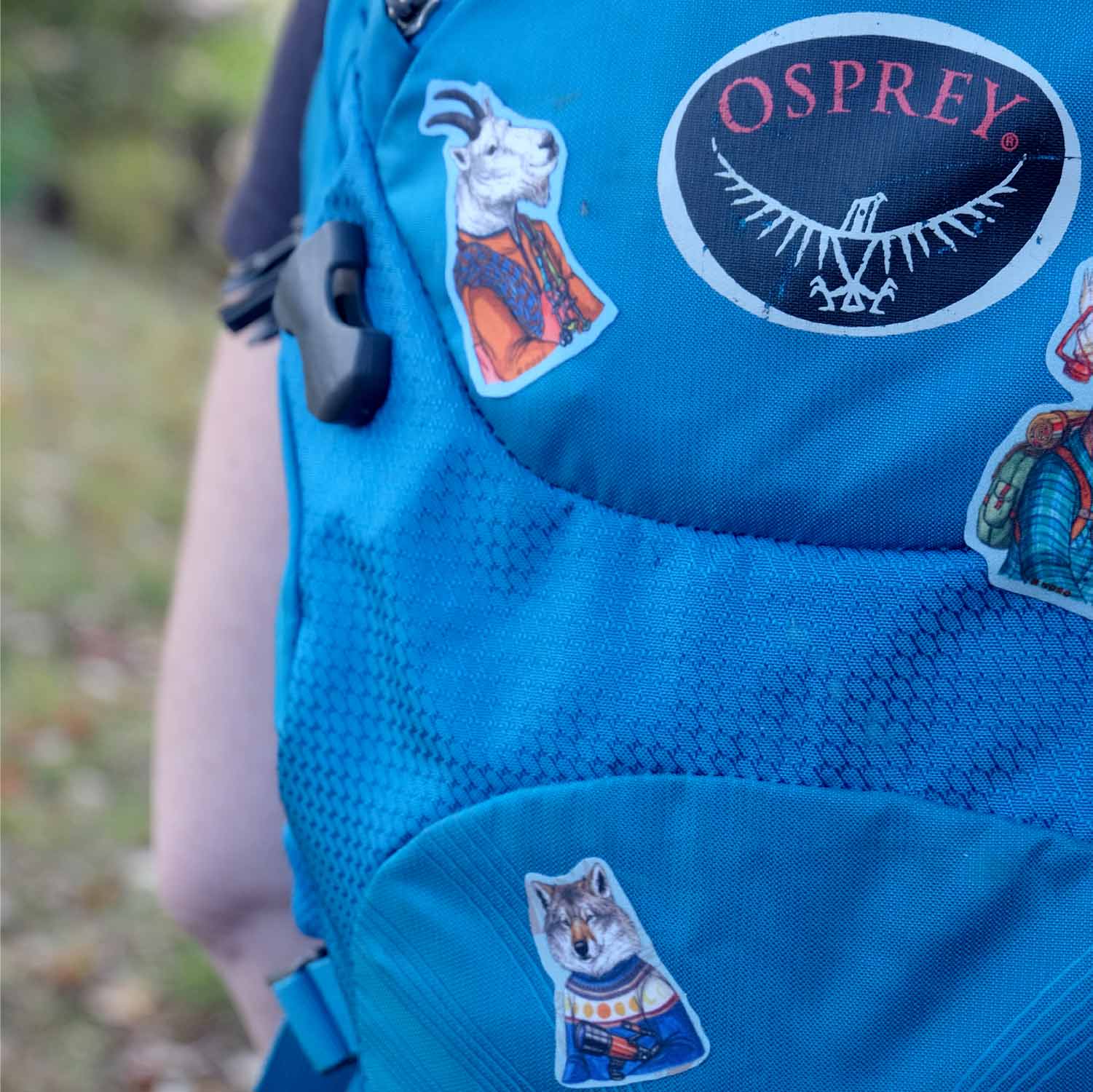 osprey bag patches MOUNTAIN GOAT CLIMBER by Rachel Kozlowski – NoSo Patches
