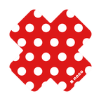 RED AND WHITE POLKA DOT