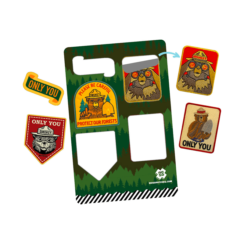 BADGES DAZZITS™  Smokey Bear x NoSo