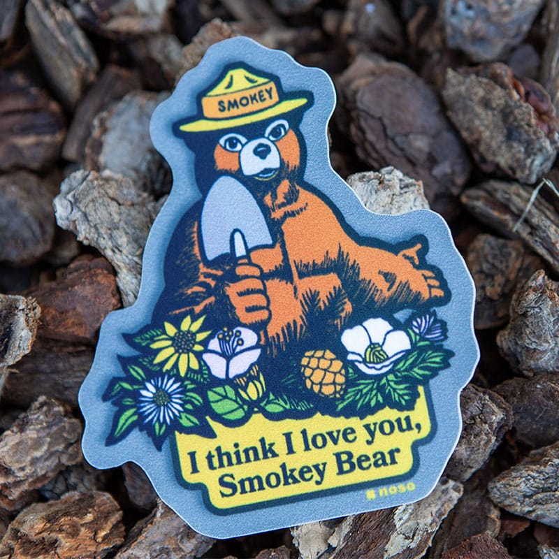 I LOVE SMOKEY Smokey Bear x NoSo