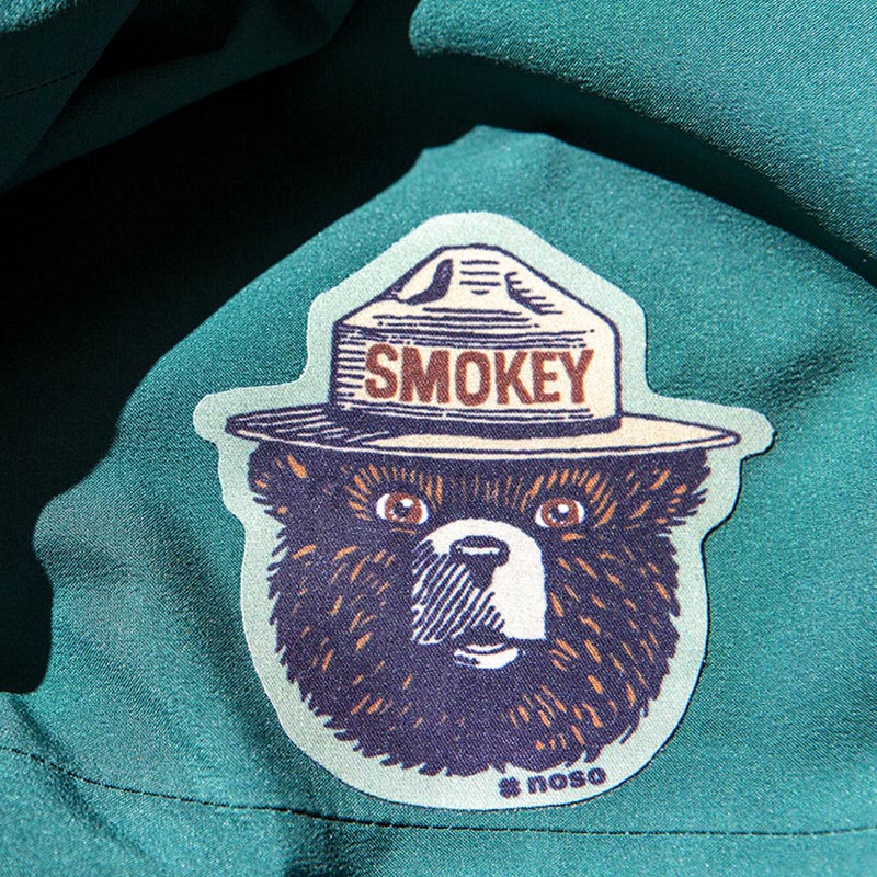 Smokey Bear Retro NoSo Patches