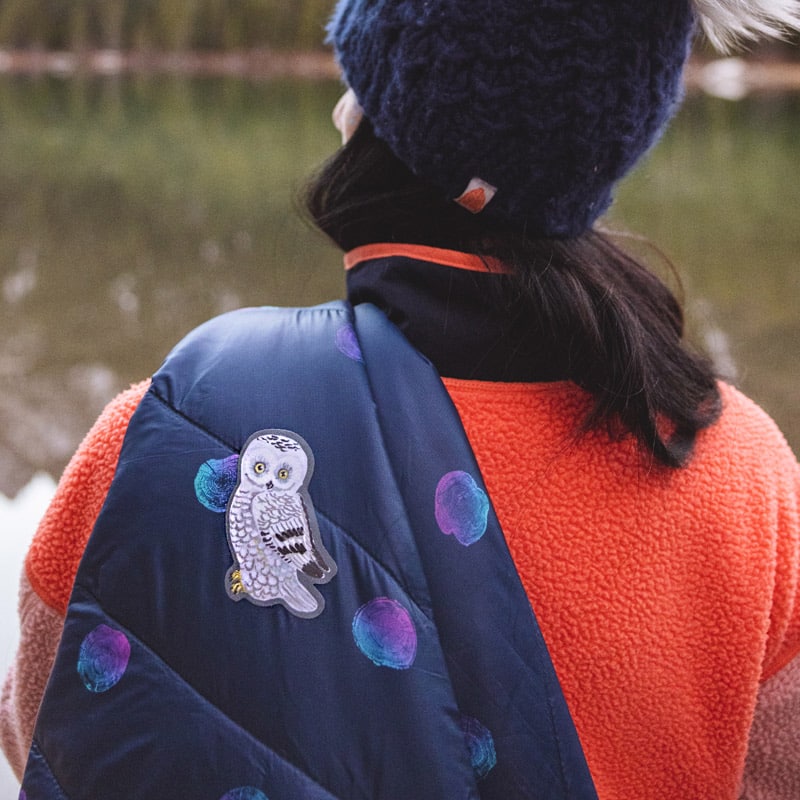 WHITE SNOWY OWL by Nathalie Leté