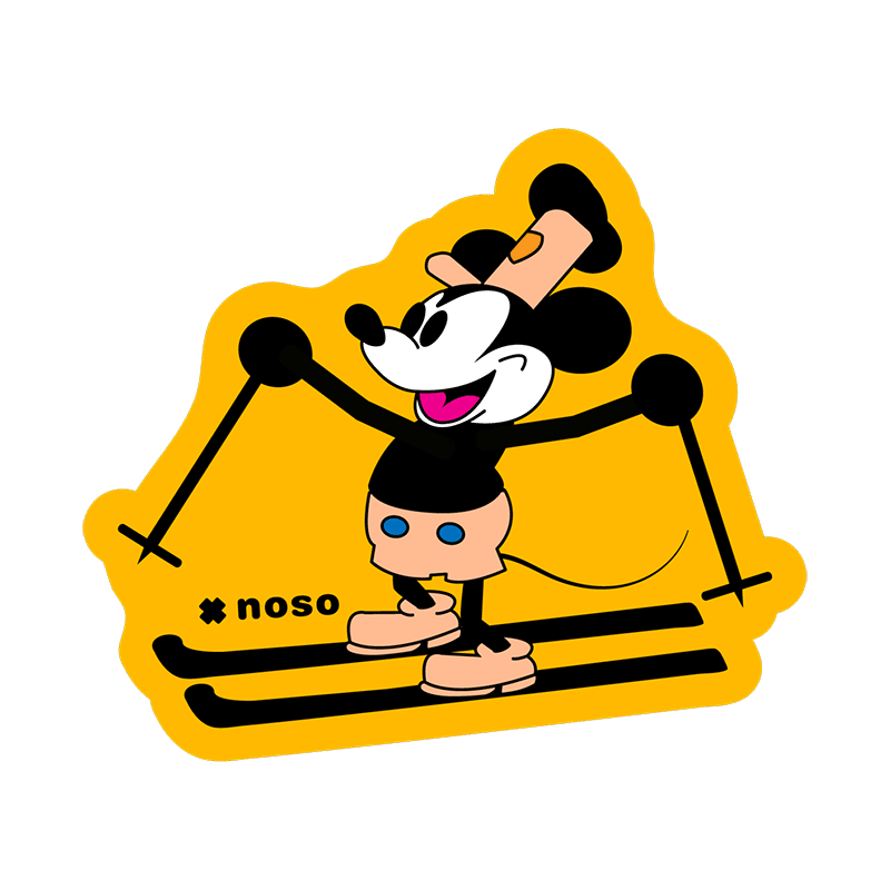 STEAMBOAT WILLIE SKIING