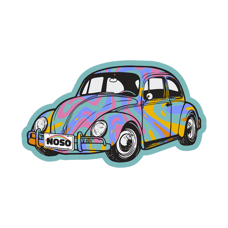 VW BUG TIE DYE