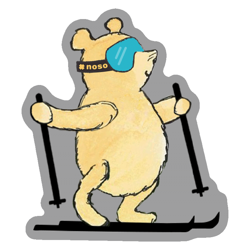 WINNIE-THE-POOH SKIING