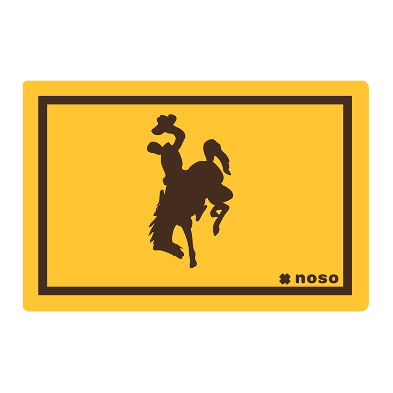 WYOMING BUCKING HORSE GOLD