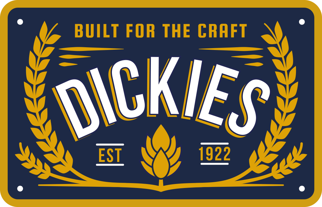 Noso Patches | 18DICKIES0472_GABF_Patch4_F BLUE & GOLD