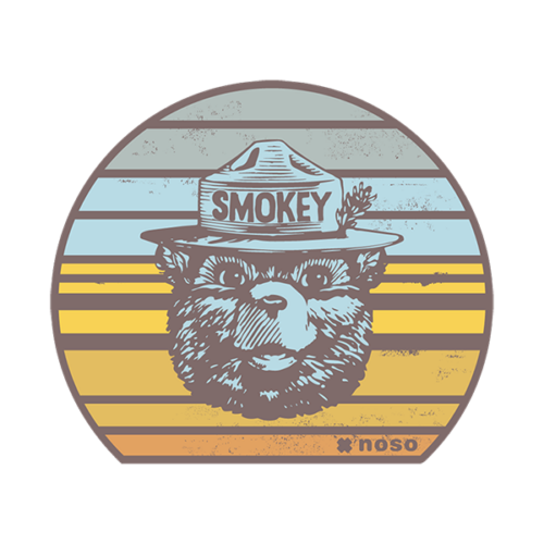 Smokey Bear Sunset NoSo Patch
