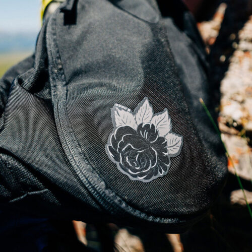 NOSO Patches Howling Wolf - Stick On NOSO Patch - New Collection Online By  AdventureUs Sales Shop