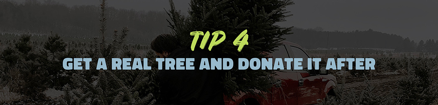 Real Christmas Tree Donation