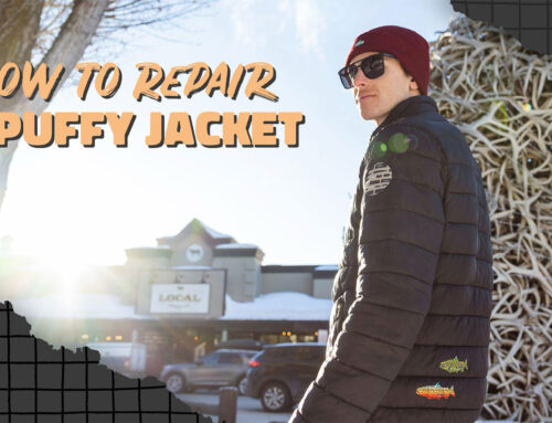 How to Repair a Puffy Jacket Tear