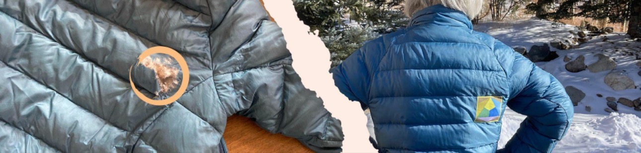How to Patch a Down Jacket, the Easy Way